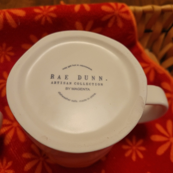 Two 12 oz mugs of Rae Dunn "CREATE" and "RELAX" mugs. - Picture 7 of 8